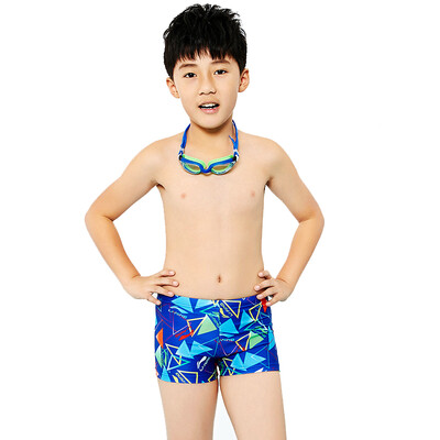 

Li Ning LI-NING swimming trunks children&young people swimming pants new 221-1 color blue 12