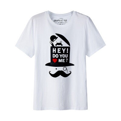 

Semir футболка летняя мужская круглая шея принты с коротким рукавом с коротким рукавом футболка 12216001029 отбеливатель M