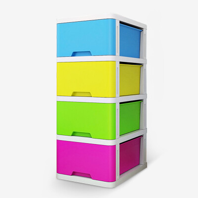 

Jingdong Supermarket Carrefour products five-storey storage cabinet - color drawer cabinet storage cabinet storage box finishing cabinet finishing box food grade PP material XY2159S