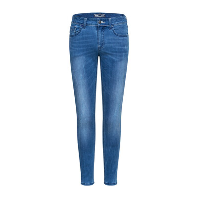 

Semir jar jeans Korean students grind Slim Crescent Cowboy Pants 11216240084 Cowboy Blue Gray 28