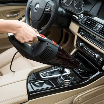 

Driving vacuum cleaner along the way car with 12V 120W high power E01 cool black