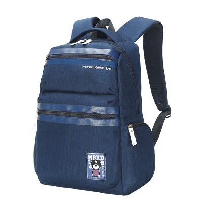 

Jingdong supermarket] Cara sheep (Carany) shoulder bag men's leisure package travel backpack male and female college high school student bag CX5854 dark blue