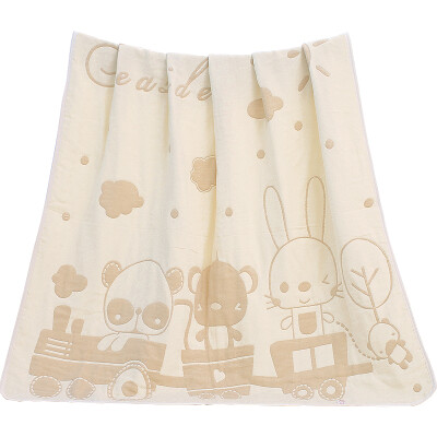 

[Jingdong supermarket] like baby (elepbaby) baby blanket baby cotton gauze blanket jacquard towel bag towel towel was 115X120CM (parent-child time)