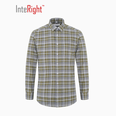 

ВЕРНУТЬСЯ Футболка с длинным рукавом с фланелевой рубашкой Green Grey Check Pattern 41 m