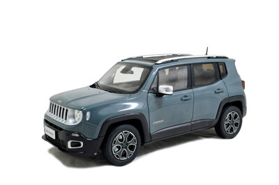 

Paudi 118 Scale Jeep Renegade 2016 Grey Diecast Model Car die-cast car