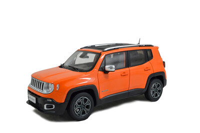 

Paudi 1:18 Scale Jeep Renegade 2016 Orange Diecast Model Car die-cast car