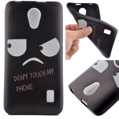 

Anger Pattern Soft Thin TPU Rubber Silicone Gel Case Cover for HUAWEI Y635