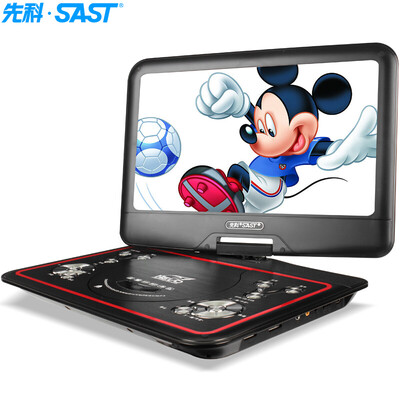 

SAST FL-128D Portable Mobile DVD Player Qiaohu dvd player old man singing theater video CD player usb player 101 inches black