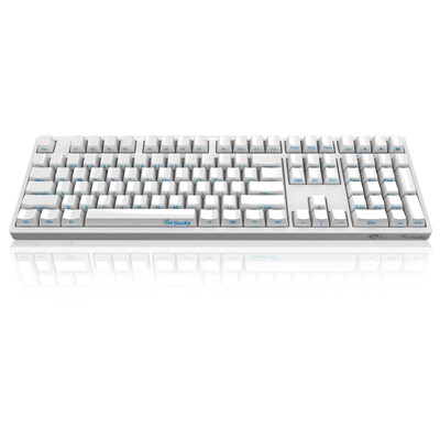 

AKKO Ducky Zero 3108 PBT side engraved mechanical keyboard 108 keys cherry cherry axis white red axis full key programming