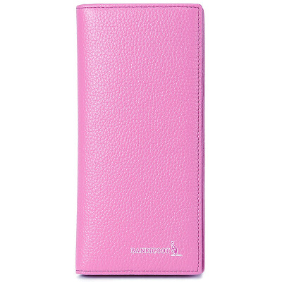 

Fashion style kangaroo BANDICOOT Europe&the United States fashion simple trend of vertical section of the long wallet wallet 0002 purple