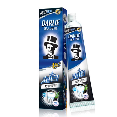 

Black DARLIE Ultra white bamboo charcoal deep toothpaste 120g