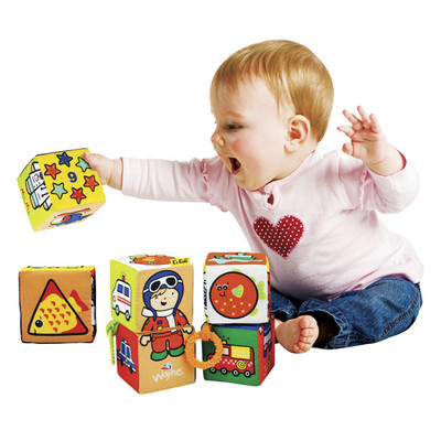 

K&39s Kids Kids Kids Bunny Baby Toys 0-1 Year-old Children Puzzle Early Education Teaching Aids Soft Fabrics - Puzzle Bricks KDSCKA10622