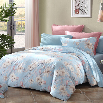 

Meng Jie home textiles produced MAISON bedding sets of cotton printing four sets of bed sheets Milan breeze 15 meters bed 200 230cm