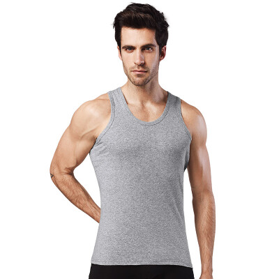 

Heng Yuan Xiang ZC-303 Men&39s Vest Cotton Seal Gray Men&39s tight-fitting short-sleeved sweater sweater sports hurdles underwear Men&39s Slim-type elastic primer shirt 185110