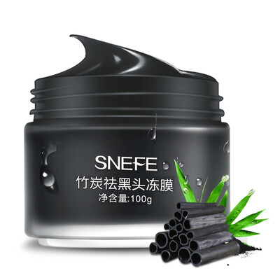 

Snow Ling Fei SNEFE bamboo charcoal cured blackheads frozen 100g bamboo charcoal clean&delicate pores to black head for men&women mask