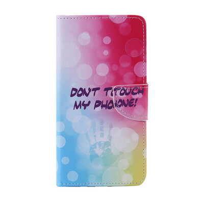 

Fingerprint Design PU Leather Flip Cover Wallet Card Holder Case for SAMSUNG A9