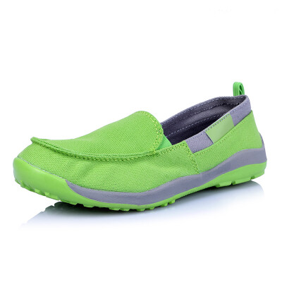 

TFO hiking shoes comfortable breathable outdoor leisure storage canvas hiking shoes 893518 female grass green 35