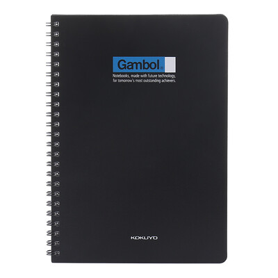 

(KOKUYO) Gambol Double Helix Binding PP Side Notebook / Notepad A5 / 60 Цвет страницы Случайный WCN-DS5000