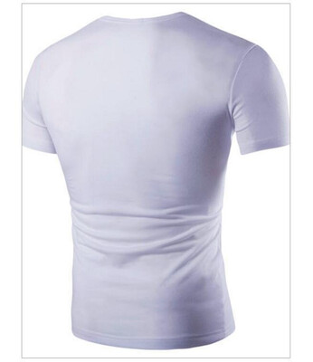 

Men's Fashion Slim Fit T Shirt Graphic Tees 6 Color 4 Size