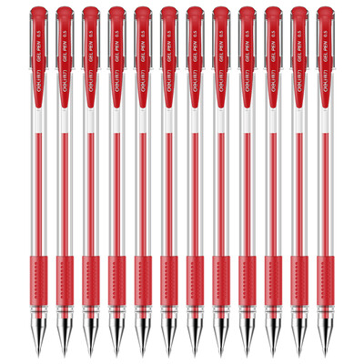 

Effective (deli) 33107 full needle black pen writing smooth 0.5mm signature pen 40 / barrel