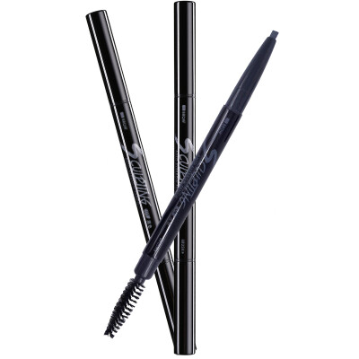 

Marriage MARIEDALGAR natural vivid eyebrow pencil 02g 2 04 gray waterproof anti-sweat does not bloom flat pen with replacement pen