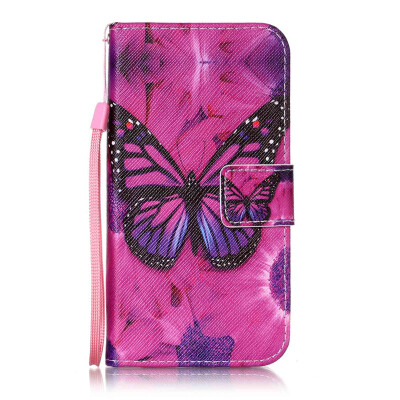 

Black Butterfly Design PU Leather Flip Cover Wallet Card Holder Case for Google Pixel