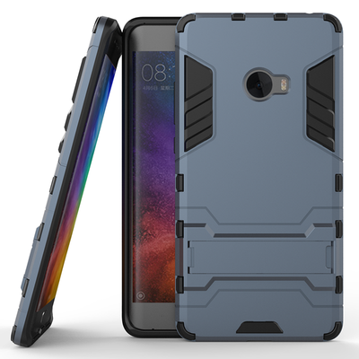 

Темно-синий Slim Robot Armor Kickstand Ударопрочный жесткий корпус из прочной резины для XIAOMI Note2