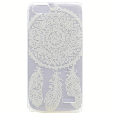 

Dreamcatcher Pattern Soft Thin TPU Rubber Silicone Gel Case Cover for Huawei Honor 4C/G Play Mini