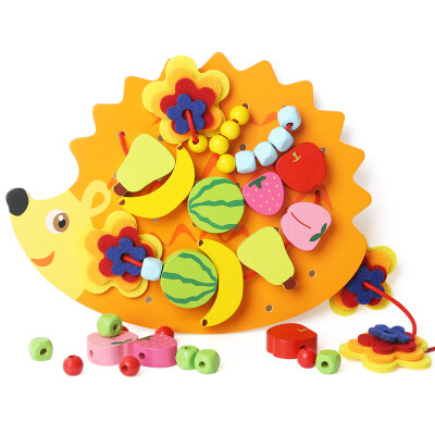 

Teddy Poppy (Topbright) Hedgehog Pierced Strand Bead Plate Puzzle Puzzle Children Boy Girl Toy