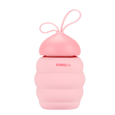 

【Jingdong Supermarket】 SIMELO Cup Seoul style Meng Li pear pear glass 350ML (green