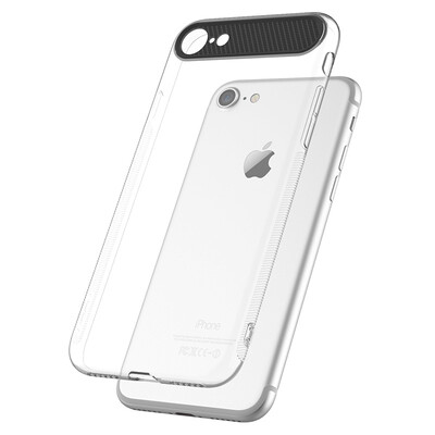 

Locke ROCK Apple 78 phone shell iphone7 8 protective cover transparent silicone soft shell Ace series transparent