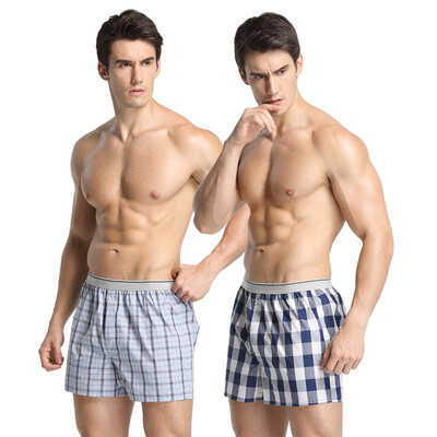 

【Jingdong Supermarket】 BXMAN men's underwear cotton Aloo pants loose flat pants fashion printing spring and summer 2 installed 288289 180XL