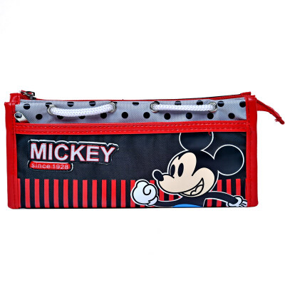 

Disney Mickey Children Pencil Case Carpenter Multipurpose Elementary School Student Pencil Box Fashion Creative Pen Bag Student Study Supplies A-2016 Red