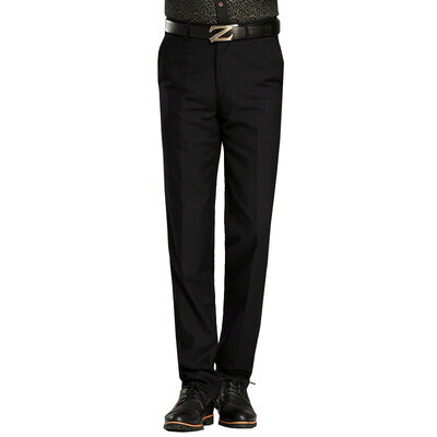 

Acacia birds xiangsiniao men's regular version of business casual trousers B5 Tibetan green 34 yards