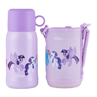 

Thermos THERMOS Children Kettle Cup Insulation Kettle High Vacuum Stainless Steel Baby Mug Baby Sippy Cup Dual-purpose bottle TCKA-550 MP001