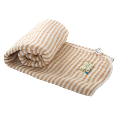 

Jingdong supermarket] than the rabbit (Peter Rabbit) baby cover blanket gauze cover khaki