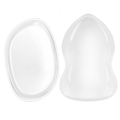 

US skin tone silicone air cushion puff 2 loaded MF5071 leaf gourd transparent jelly universal BB cream foundation do not eat powder make-up puff