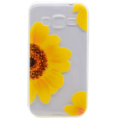 

Sunflower Pattern Soft Thin TPU Rubber Silicone Gel Case Cover for Samsung Galaxy J3