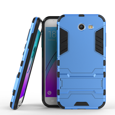 

Синий Slim Robot Armor Kickstand Ударопрочный жесткий корпус из прочной резины для SAMSUNG GALAXY J3 Prime