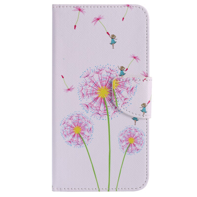 

Pink Dandelion Design Кожа PU откидной крышки Кошелек для карты Держатель для Google Pixel XL