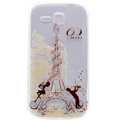 

Music tower Pattern Soft Thin TPU Rubber Silicone Gel Case Cover for Huawei Ascend Y600