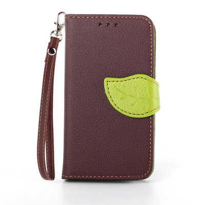 

Brown Design PU Leather Flip Cover Wallet Card Holder Case for Samsung Galaxy S3 MiniI8190N