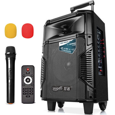

Двойной Connaught SN-108 Square Dance Stick Speaker Bluetooth Outdoor Портативный сабвуфер с высокой мощностью и беспроволочным микрофонным усилителем