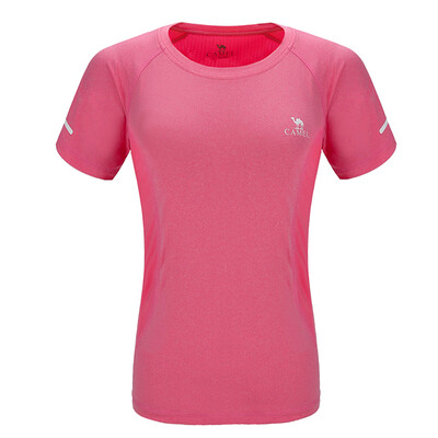 

Camel CAMEL outdoor sports T-shirt couple models soft breathable quick-drying round neck short sleeve T male A7S209189 deep treasure blue XXL