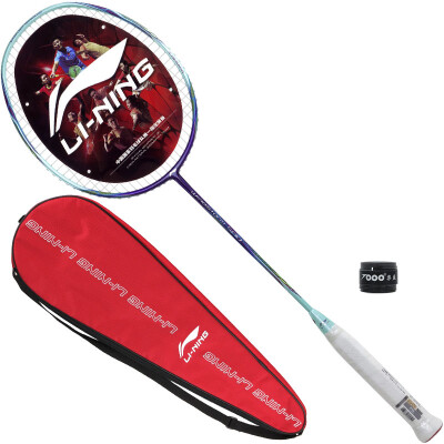 

Li Ning LI-NING badminton racket 5U ultra-light series single storm WS500 blue blue already threaded