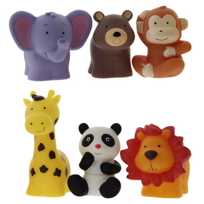 

K Kids Kids Kids Bunny Baby Toys 0-1 Летняя головоломка для детей Раннее образование Обучение Папайя Блоки - Собранные дикие животные KDSCKA10673