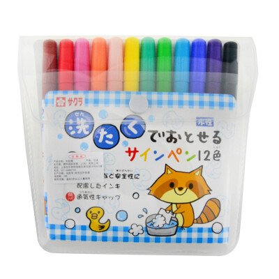 

Sakura water-soluble watercolor pen 12-color suit MK-S12 [Japanese imports]