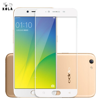 

KOLA OPPO R9s Plus закаленная пленка с полноэкранным покрытием из закаленного стекла защитная пленка 6,0-дюймовый экран белый