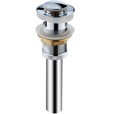 

Larsd LD302 copper bouncing pop-up manual bouncing water basin under the water pipe package with overflow hole water purifier set anti-smell anti-blocking
