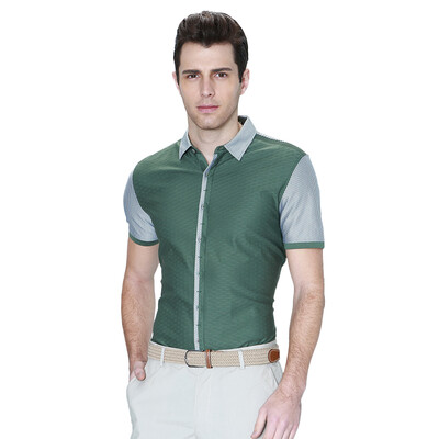 

Rimula Мужская K-боксерская рубашка Strike Stripe Stitching Мужская шелковая хлопчатобумажная футболка с коротким рукавом FDBY2372 Army Green 180